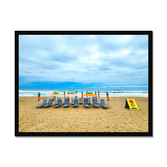 BTS Butter photo shoot Location Beach in south Korea_2 Framed Print