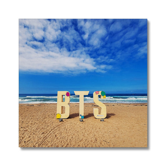 BTS Butter shoot Location Beach Canvas