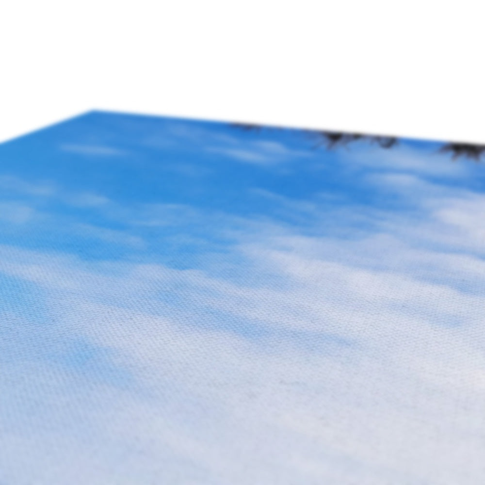 east sea korea beach Canvas