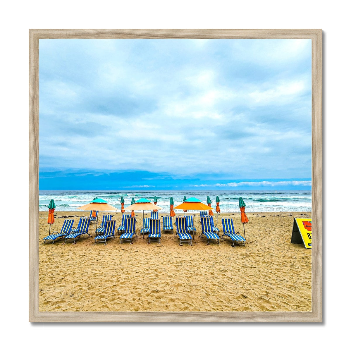 BTS Butter photo shoot Location Beach in south Korea_2 Framed Print