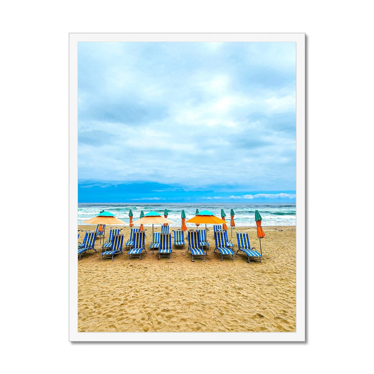 BTS Butter photo shoot Location Beach in south Korea_2 Framed Print