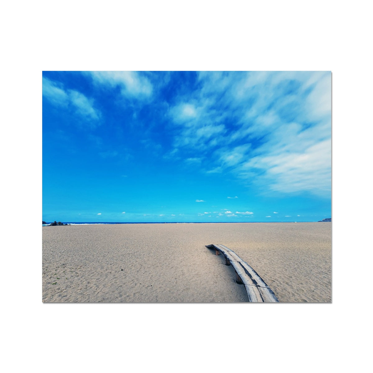 east sea korea sandy beach C-Type Print