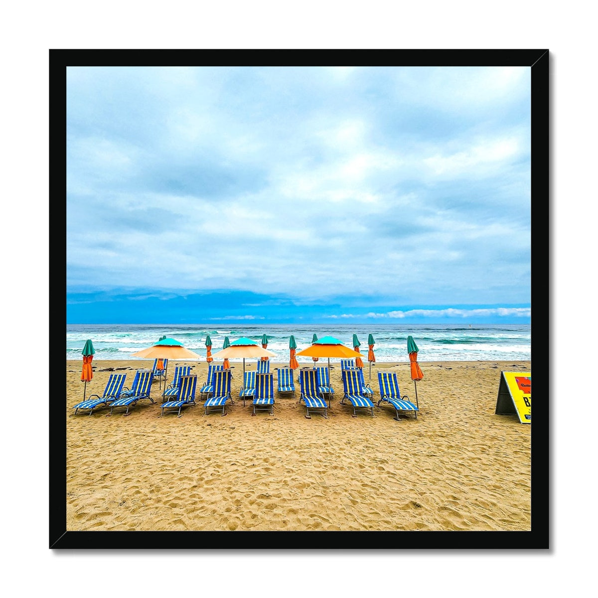 BTS Butter photo shoot Location Beach in south Korea_2 Framed Print