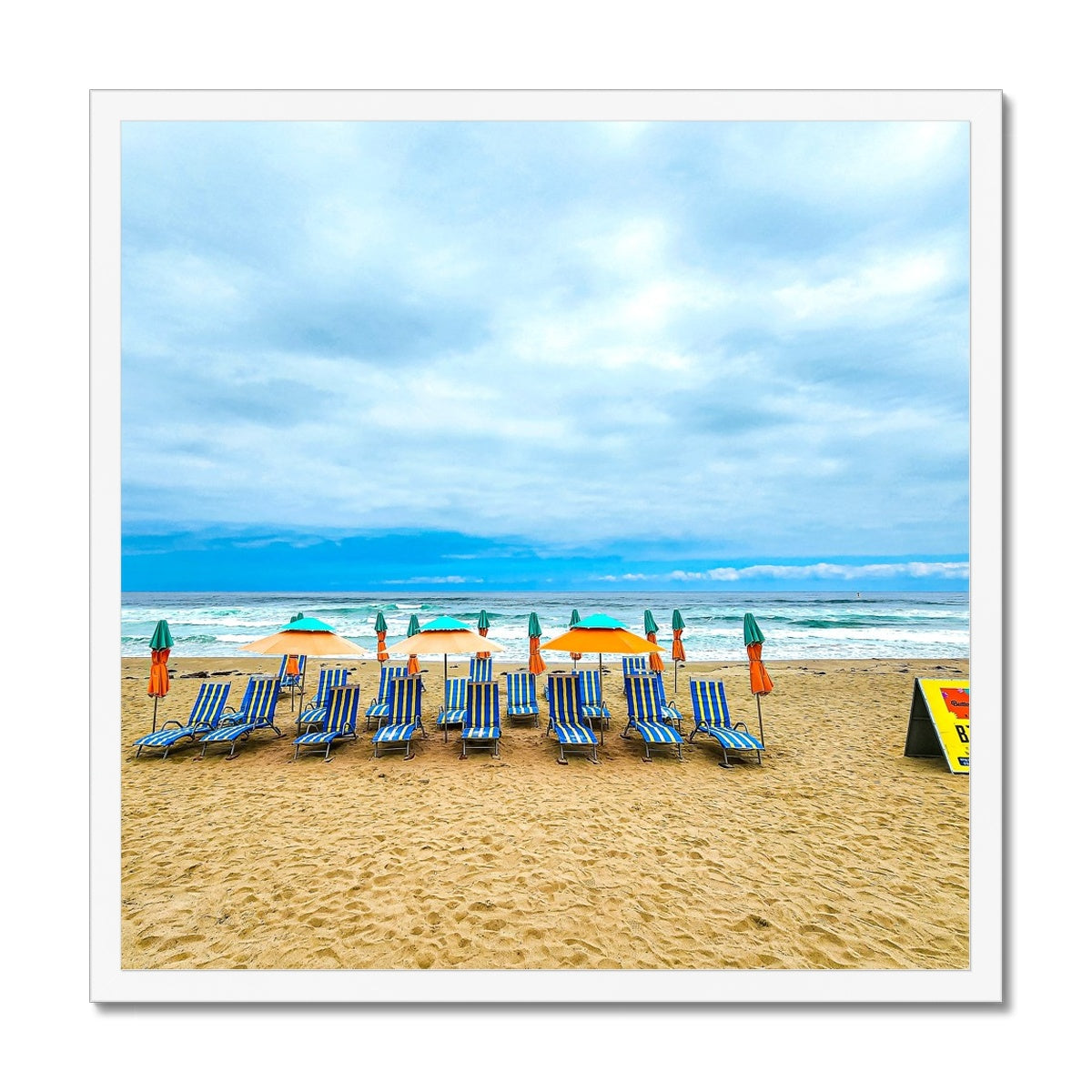 BTS Butter photo shoot Location Beach in south Korea_2 Framed Print