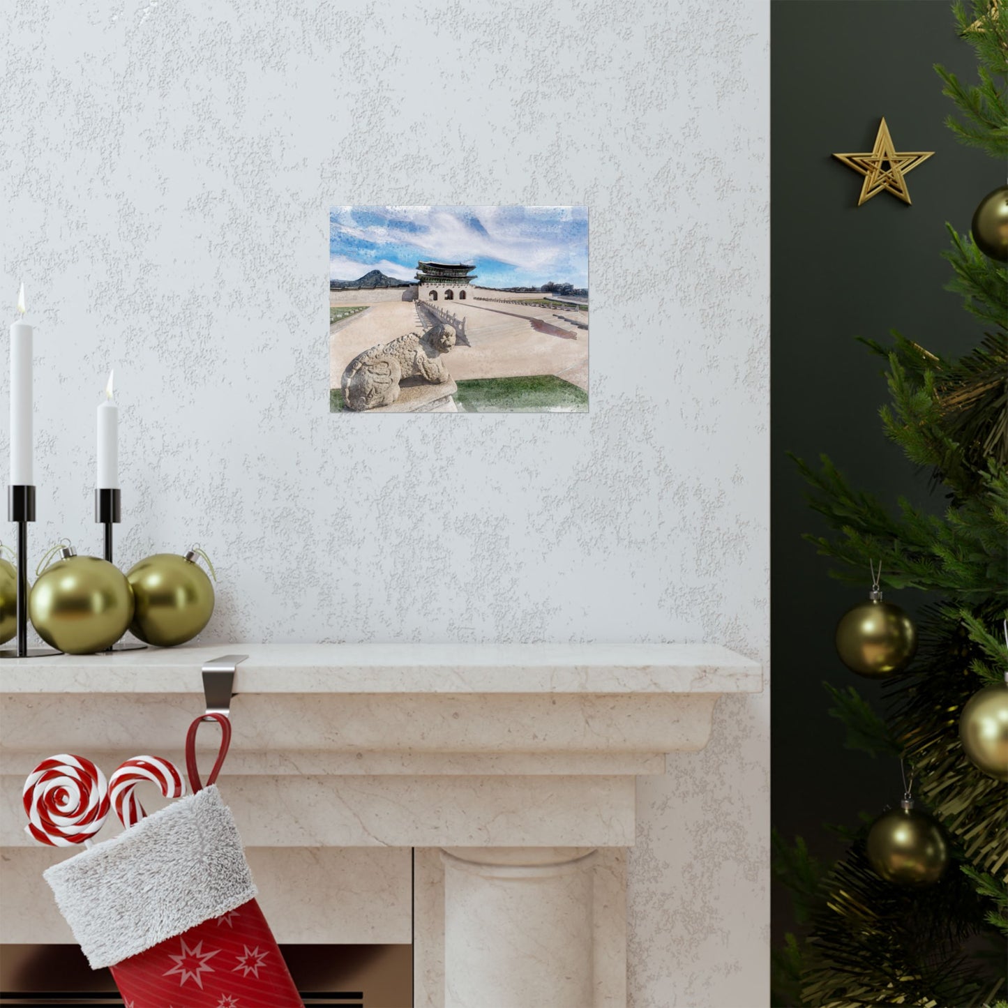 [K-Heritage] Gyeongbokgung Palace Matte Horizontal Posters