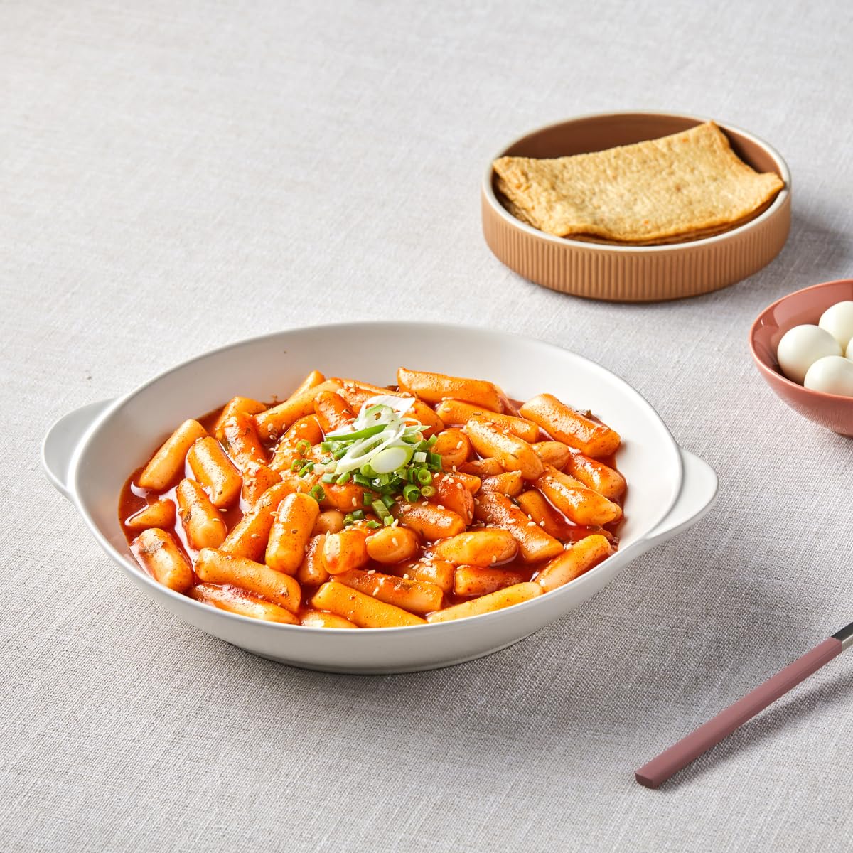 Korean Rice Cake Tteokbokki Stick – 2 Pack (3 Individual Package X 2 Pack) Vegan, Non-GMO, Gluten Free, Tteok Rice Cakes Food Pasta 21.16 oz Per Pack