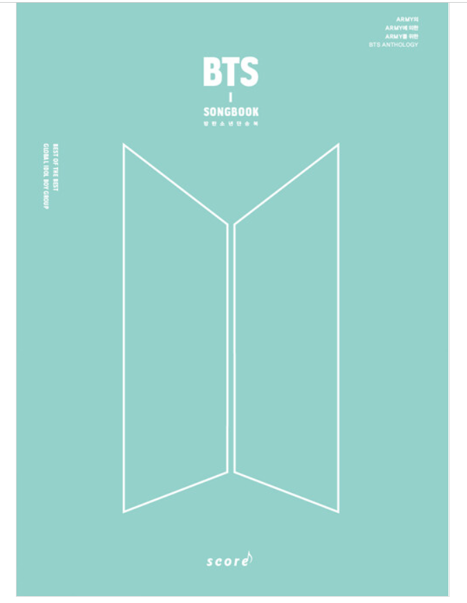 BTS SONGBOOK  Korean Lyric Korean Book